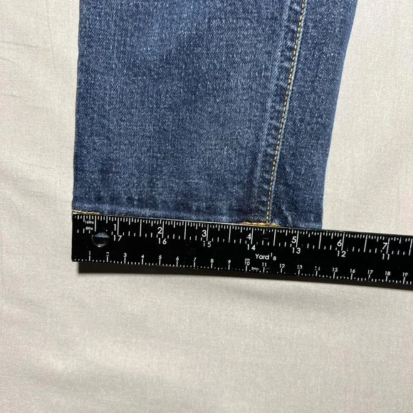 Nudie Jeans Tight Terry Jeans Rinse Twill Mens 31x26 Blue Slim Fit Pants - Picture 16 of 16